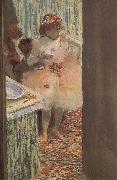 Edgar Degas, Dancer at the dressing room